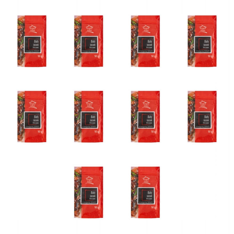 House Of Asia biały sezam 50 g X10