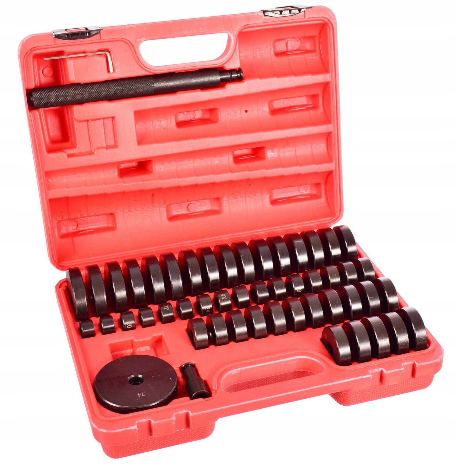 Profesionálna Sada Sťahovákov Ložísk Puzdier 18-74 MM 52KS