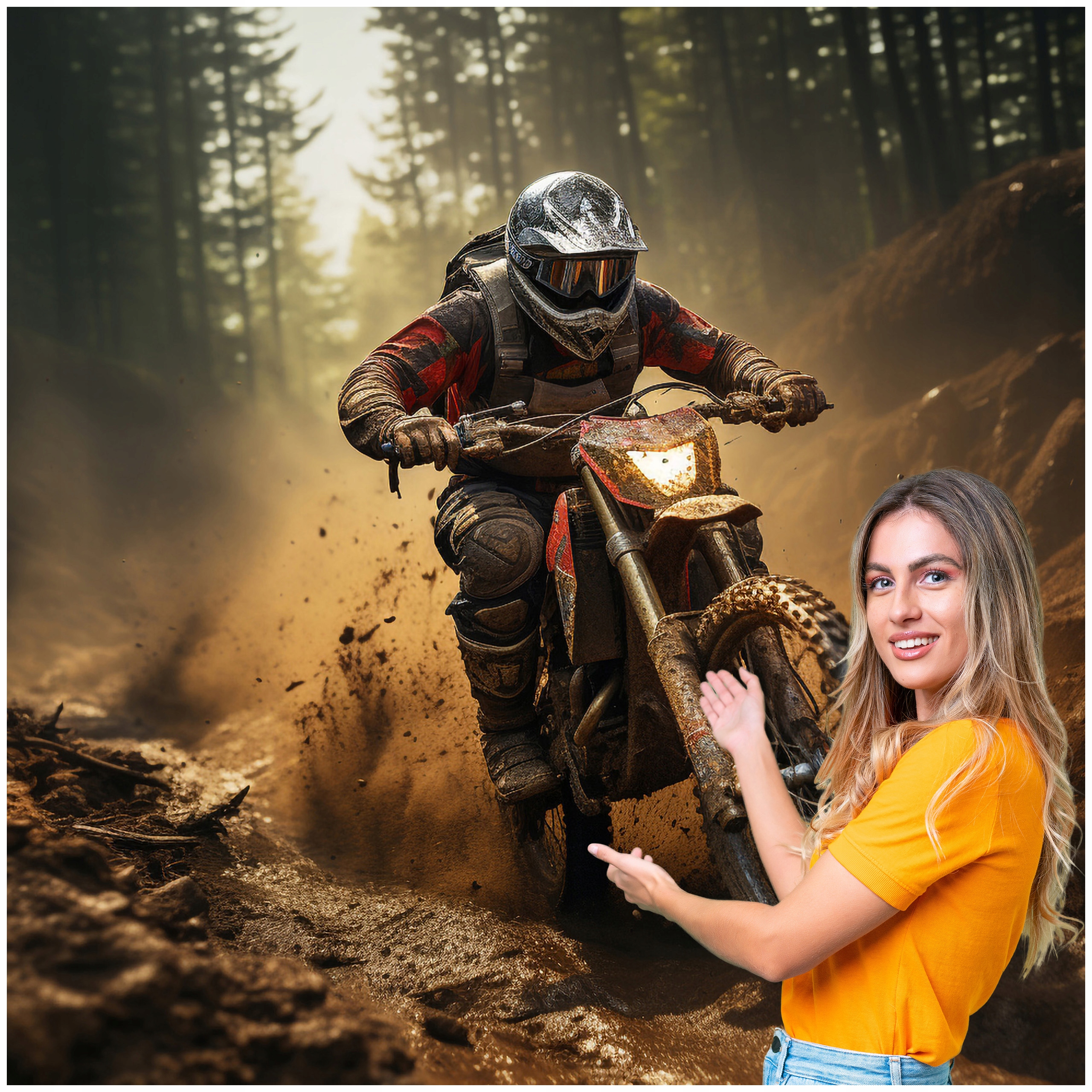 Fototapeta 3D Pro Mládež Auto Motocykl 392x260 DMSM06W