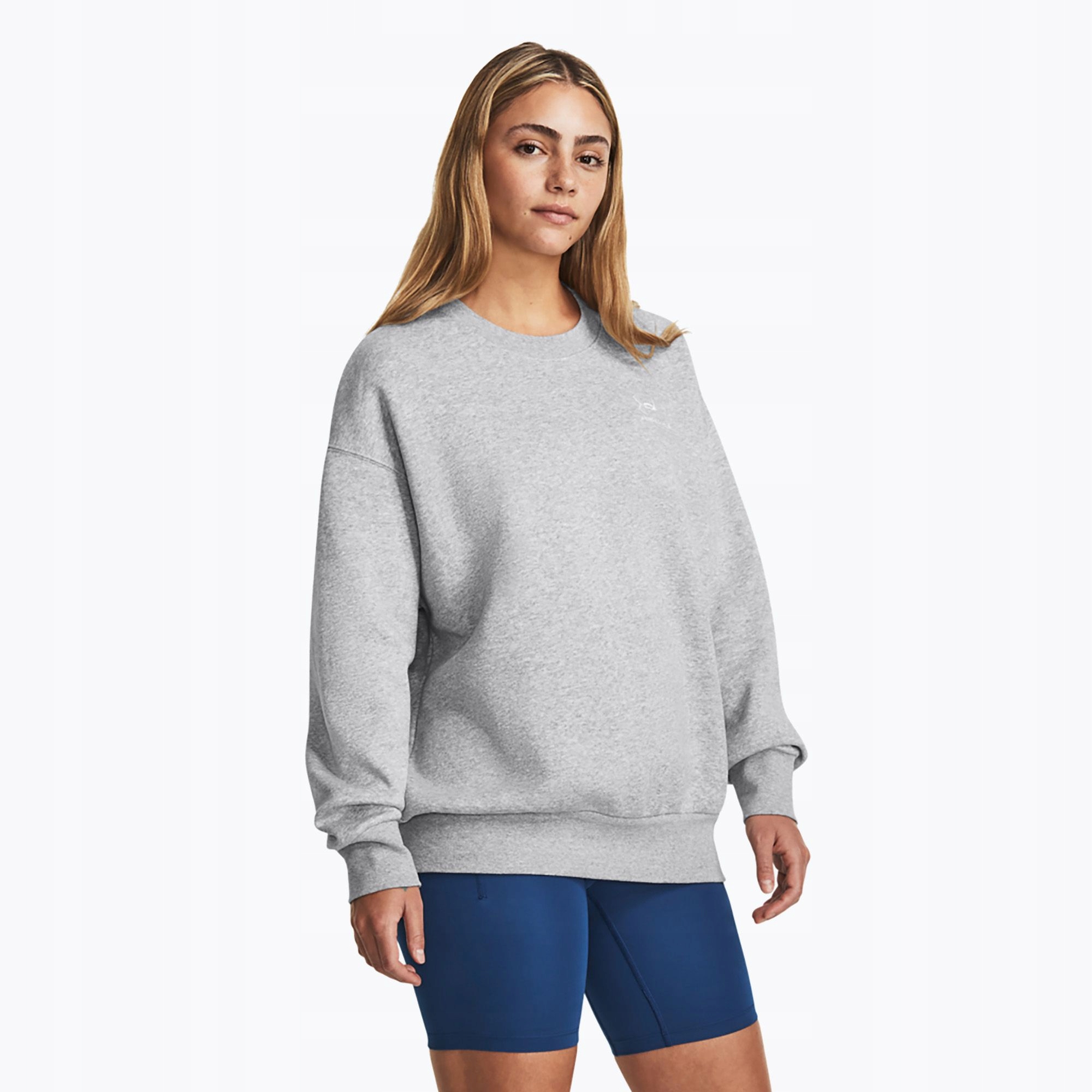 Mikina Under Armour Oversize Nerozepínací Teplá Icon Fleece Crew L