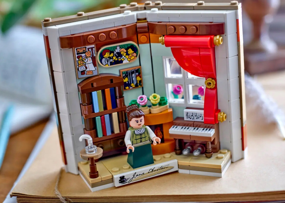Lego Ideas 40766 Hołd dla książek Jane Austen