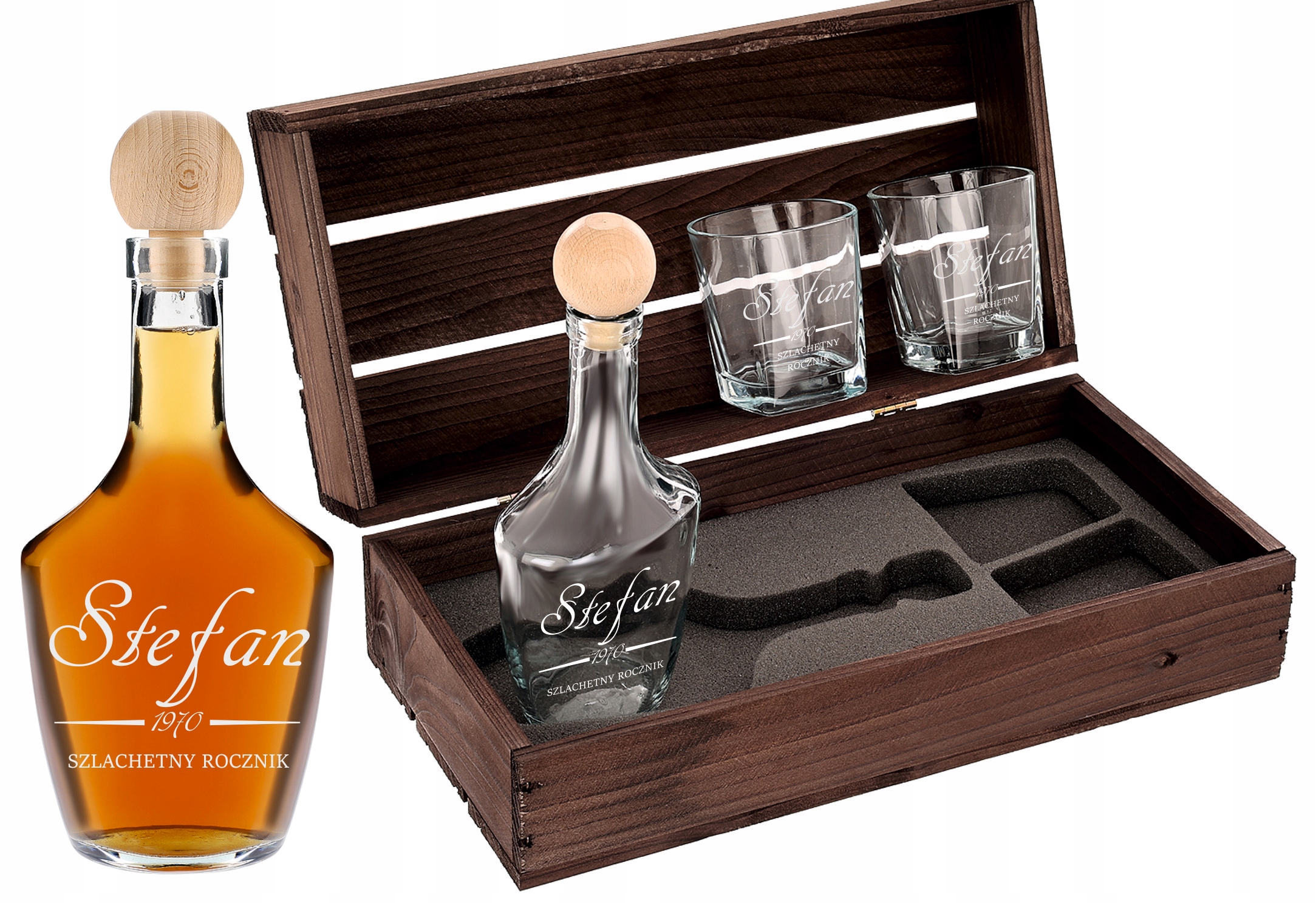 Karafa 2 sklenice nezbytnost dárek 18 30 40 50