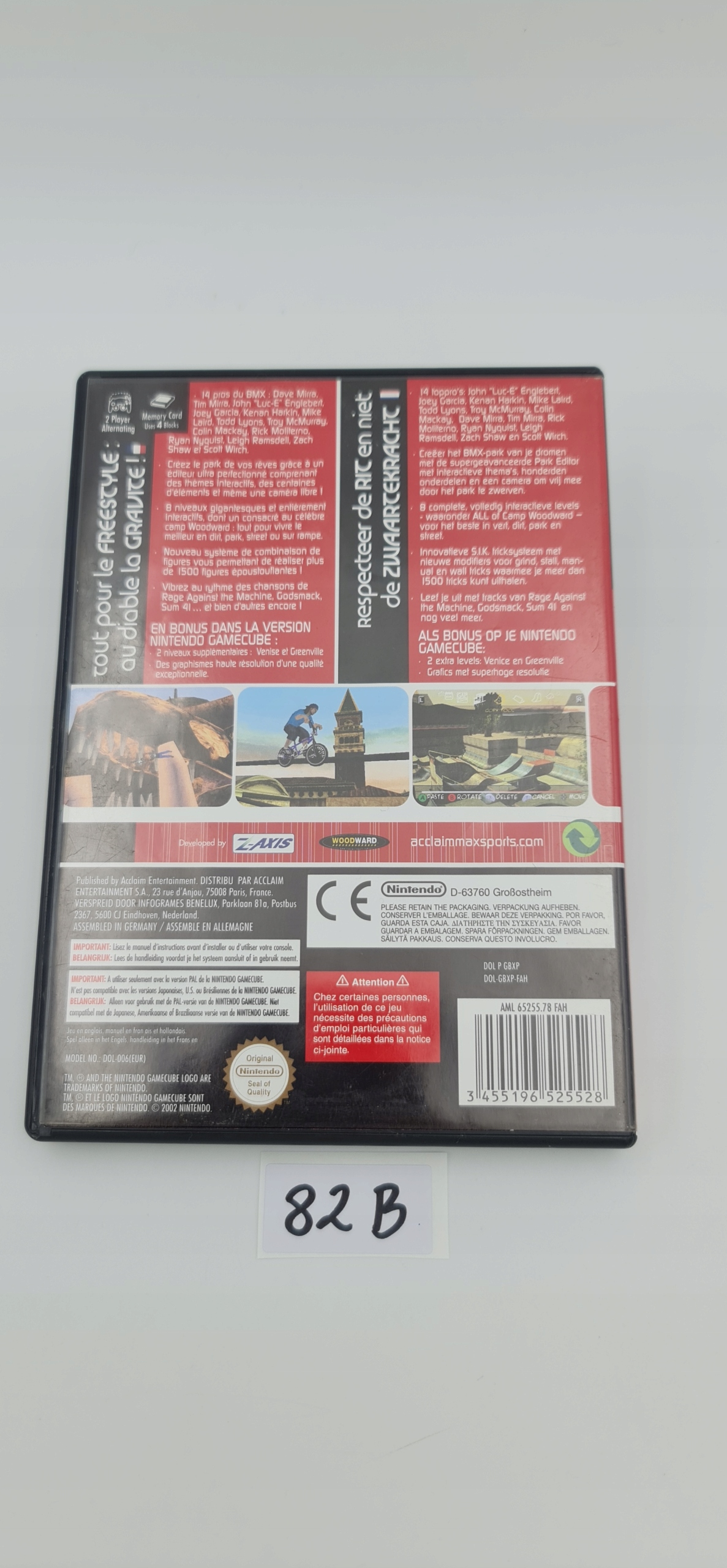 NINTENDO GAMECUBE DAVE MIRRA FREESTYLE BMX 2 Producent Nintendo