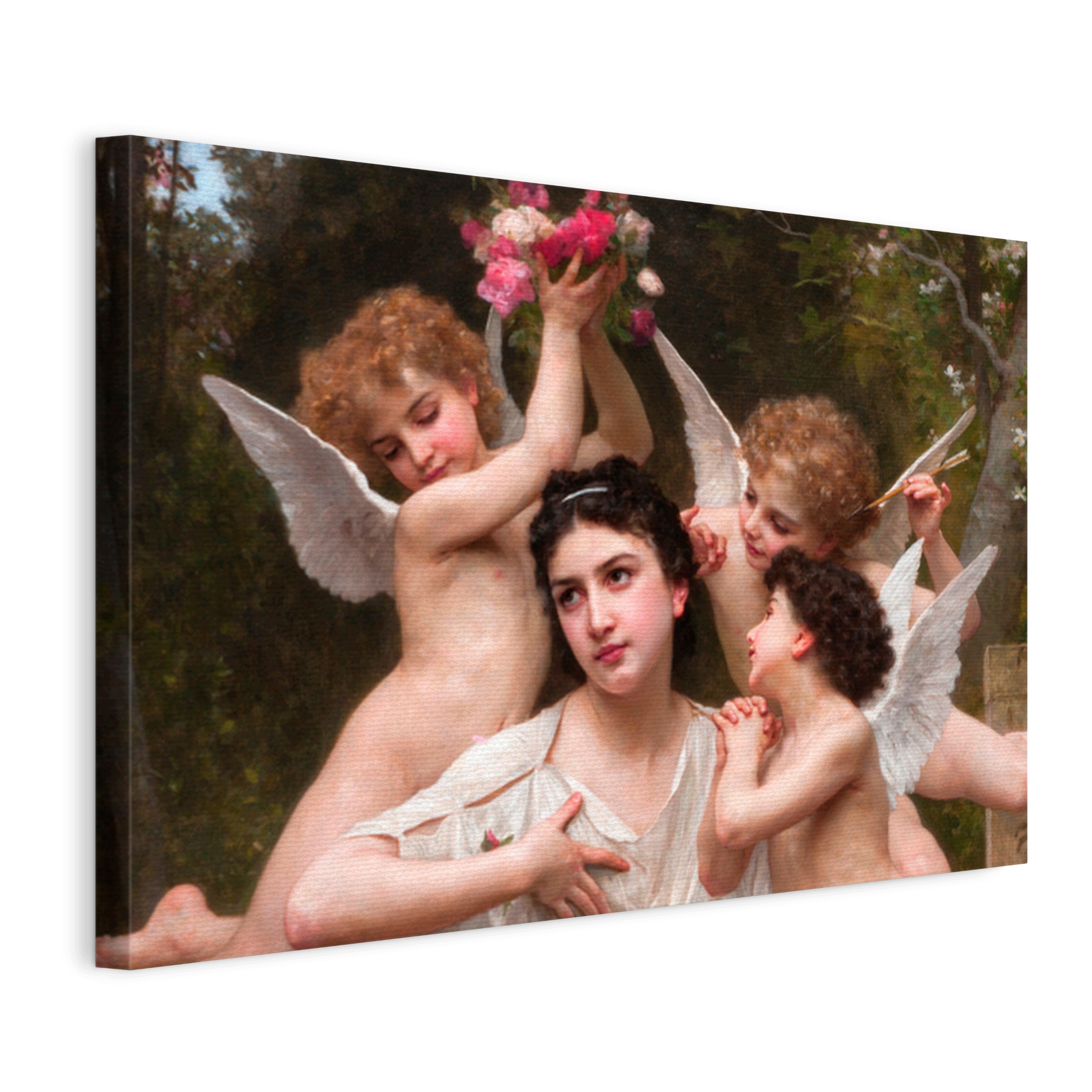 Obraz Na Plátně William-adolphe Bouguereau Sen O Jaru 45x30