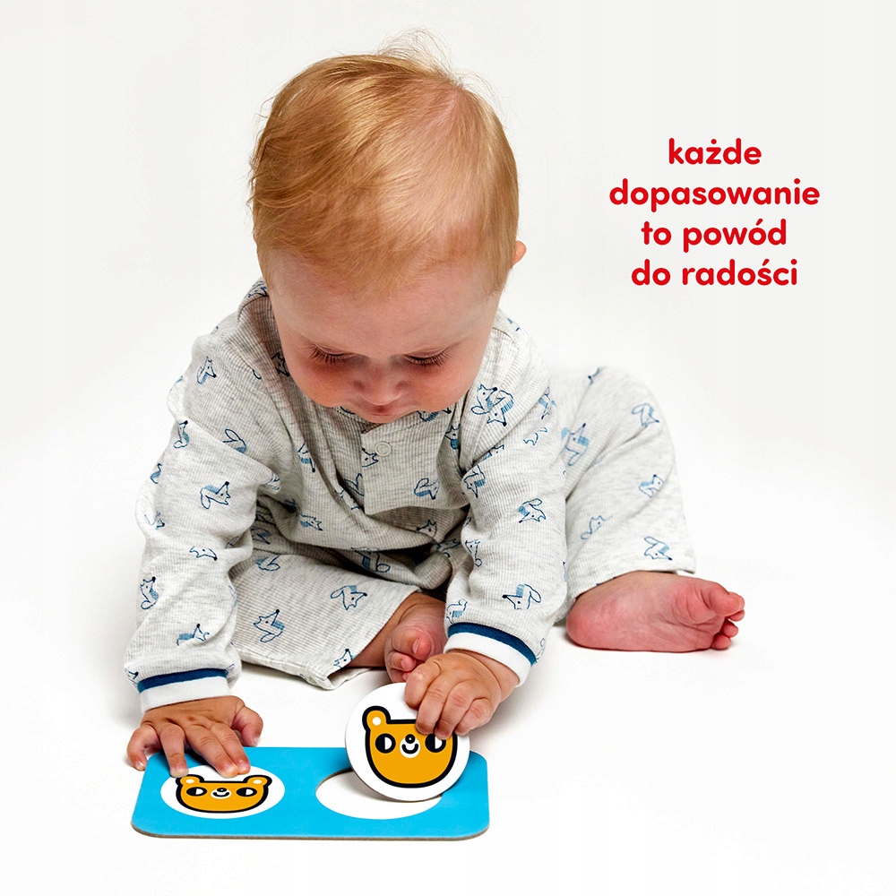 Puzzle Kontrastowe Do Pary 9 Układanek Czuczu 12M+ Liczba elementów 18