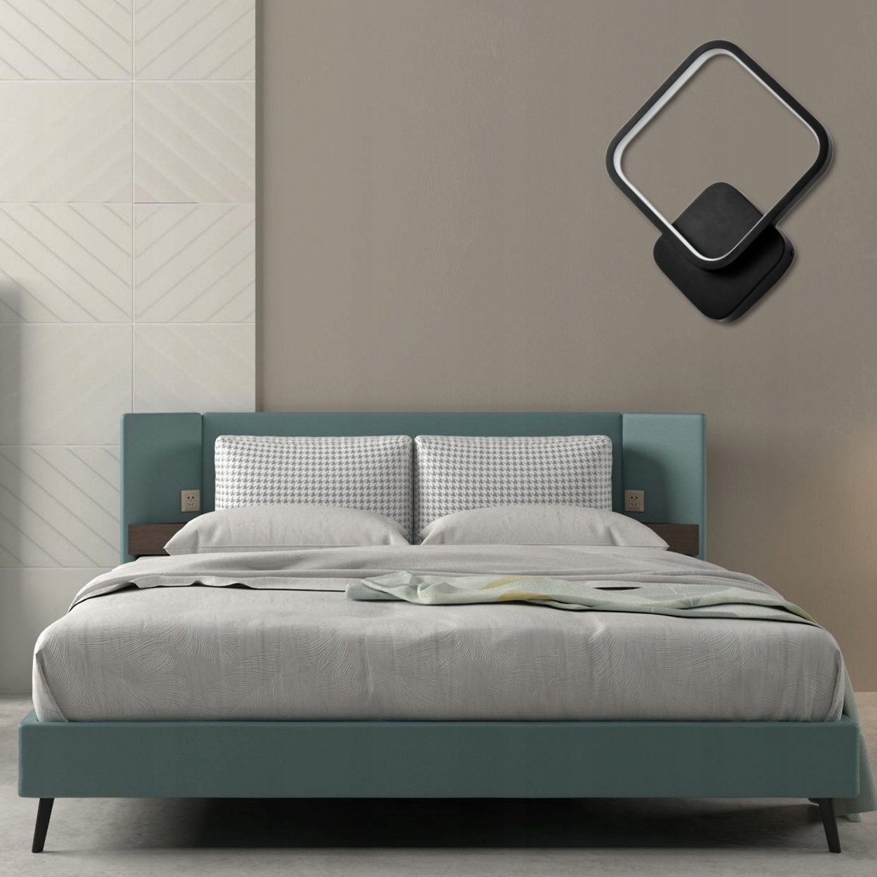 KLINKIET ŚCIENNY LAMPA LED PLAFON 14W NOWOCZESNA ŁAZIENKOWA 3 BARWY SUFITOW Klasa efektywności energetycznej B