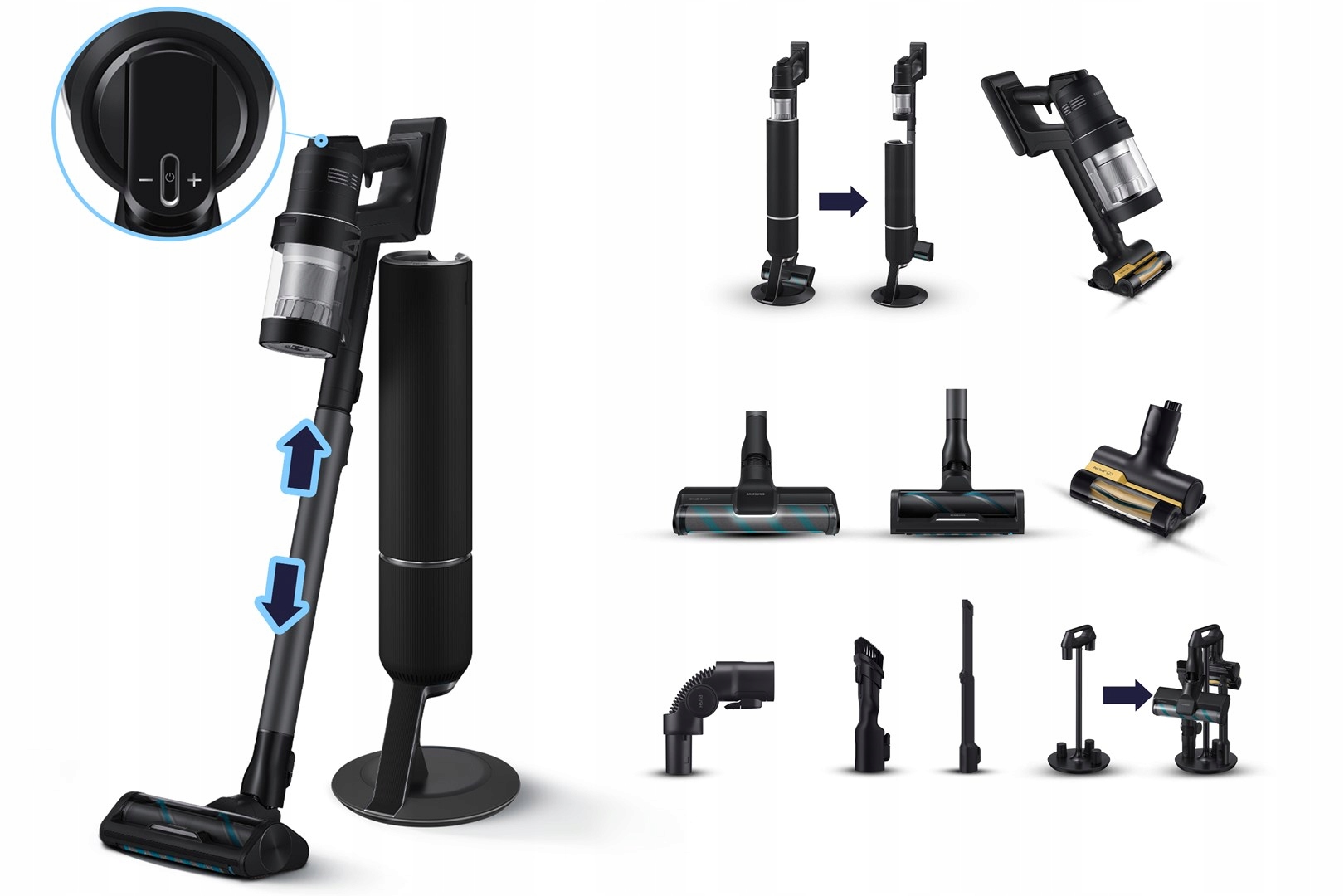 Odkurzacz Samsung Bespoke Jet Ai VS28C9784QK/WA