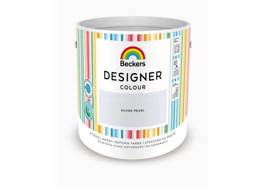Barva latexová Designer Colour Silver Pearl 2,5 L Beckers