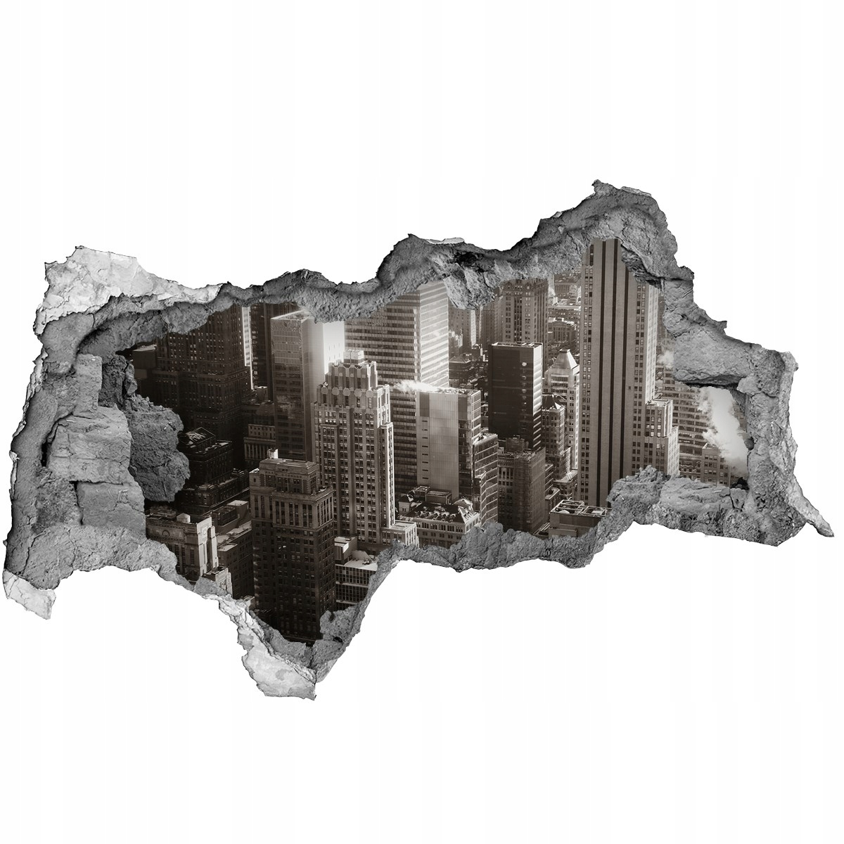 

Fototapeta dziura na ścianę 3d Nowy Jork 95x73
