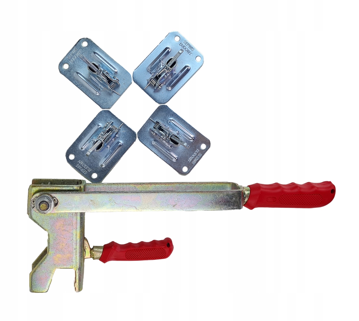 Zaciski Szalunkowe Żabki Spinki Dufty 150 + Klucz