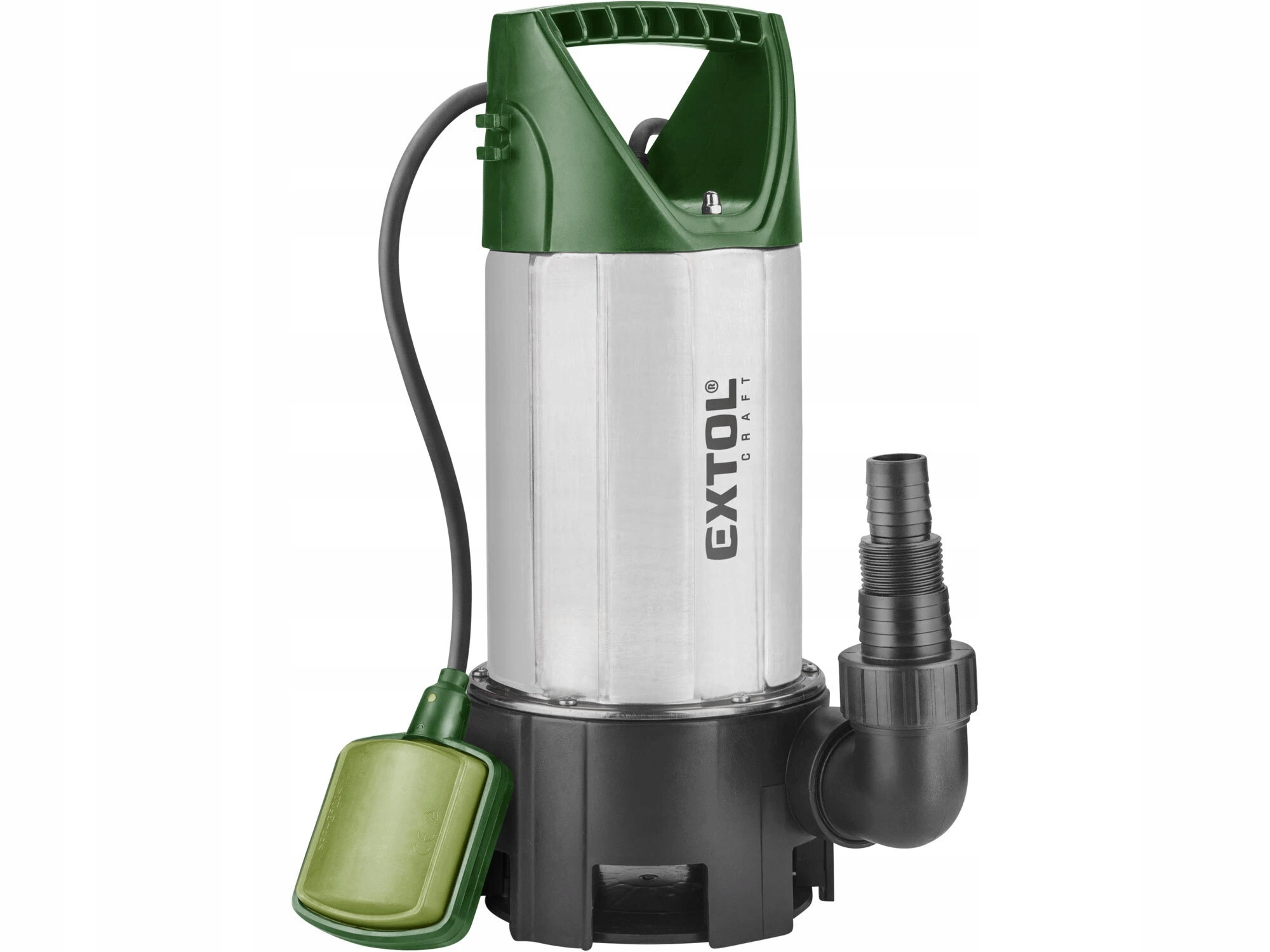 Čerpadlo ponorné antikorové, 1100W, max. 15000l/hod, max. výtlak 10m, Extol