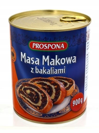 Levně Prospona Maková náplň s bakaliemi 900 g