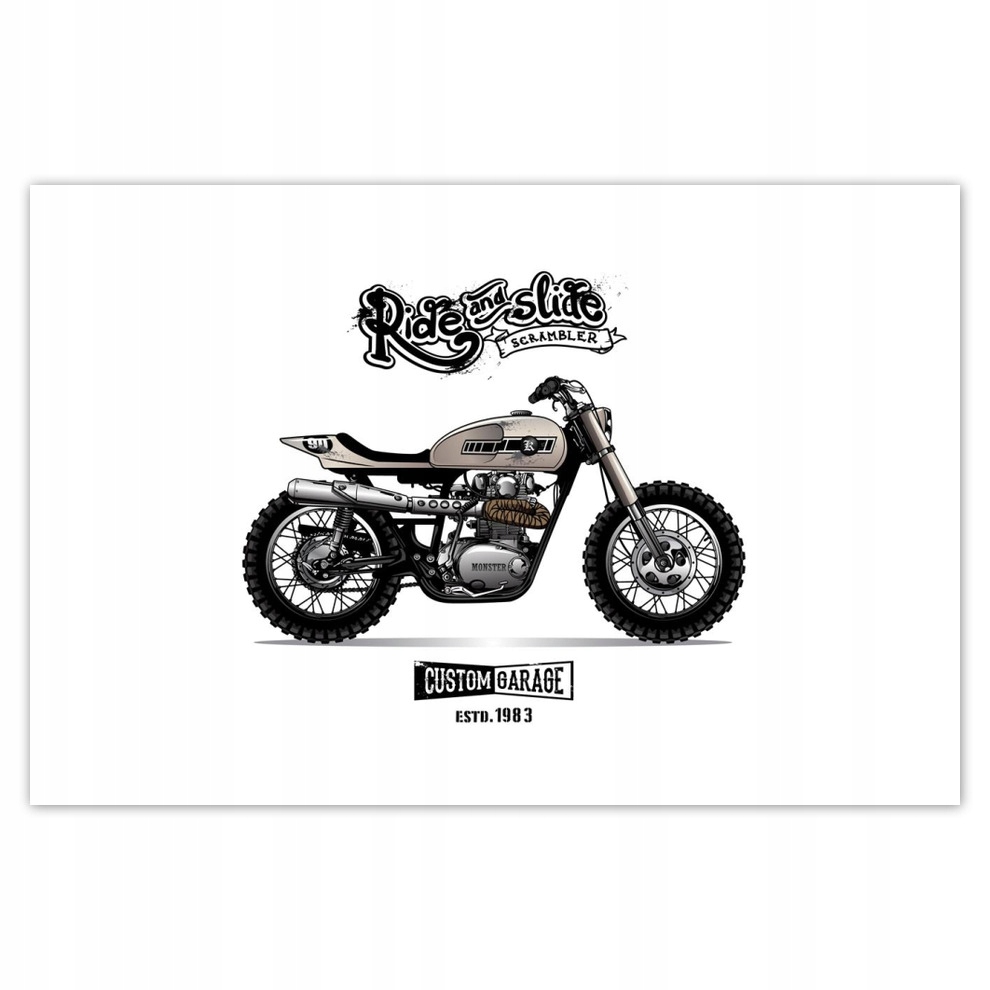 

Plakaty 93x62 Motocykl Zabytek Vintage