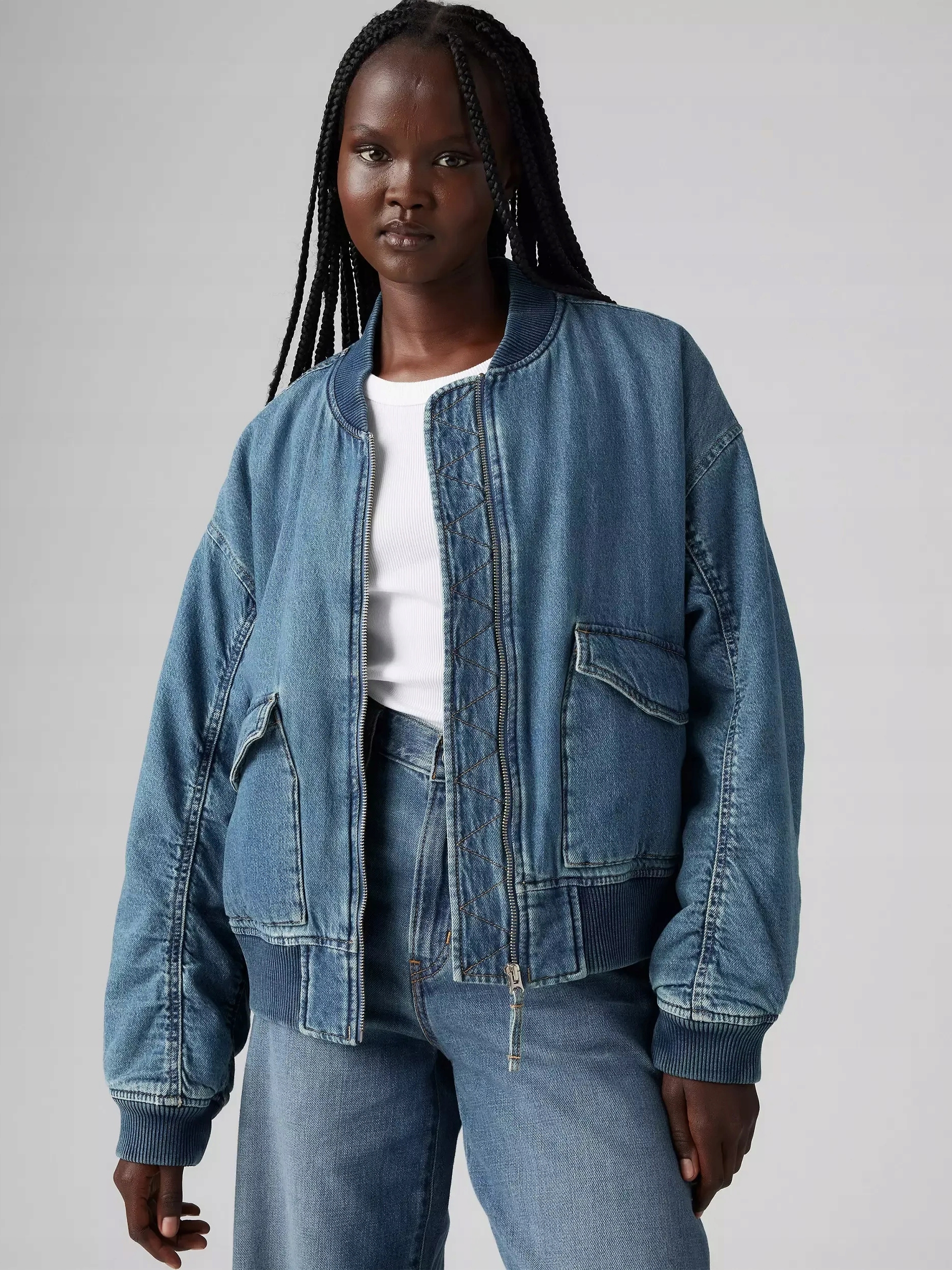 Kurtka jeansowa damska Levi`s A7262-0009