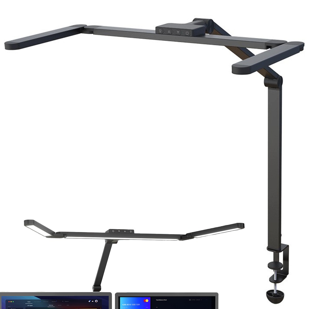 Led Kresľovacia Lampa Na Stôl Beztieňová Stolová Lampa Na Dosku X Diaľkový Ovládač