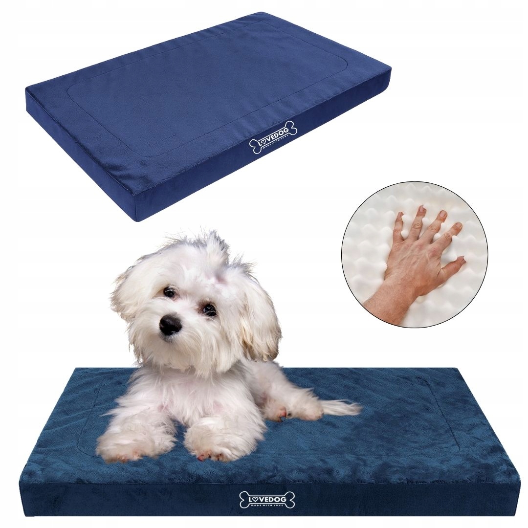 Levně Ortopedický psí Pelíšek Matrace M 70x55 Voděodolná Potah