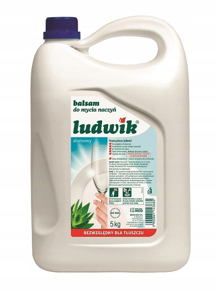 

Ludwik aloesowy Zapas do mycia naczyń 5L