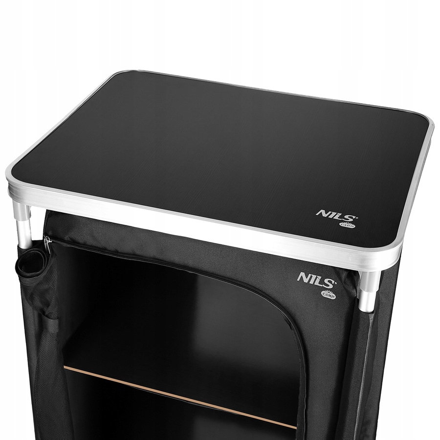 NILS Szafka Turystyczna Campingowa Na Żywność i Napoje Składana Z Blatem Model NC3036