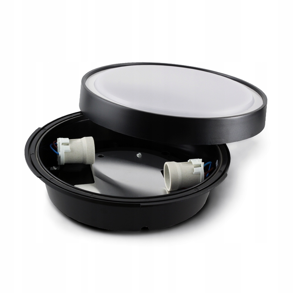 LAMPA SUFITOWA PLAFON NATYNKOWY DO LED 2xE27 OKRĄGŁY ZEWNĘTRZNY Kod producenta 9348