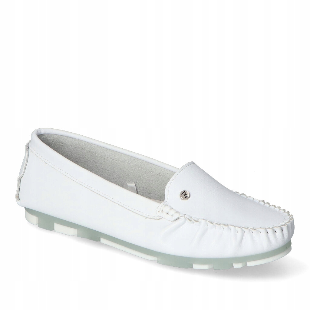 Mokasíny Filippo DP2037/25WH Bílé 37