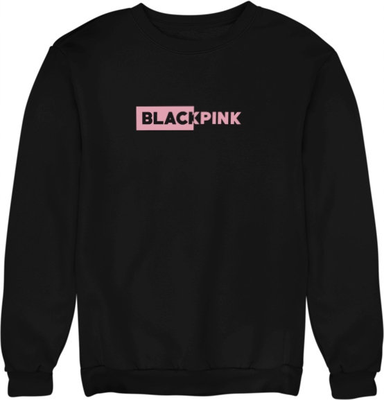 

Blackpink Bluza Damska Kpop Black Pink Czarna 3 S