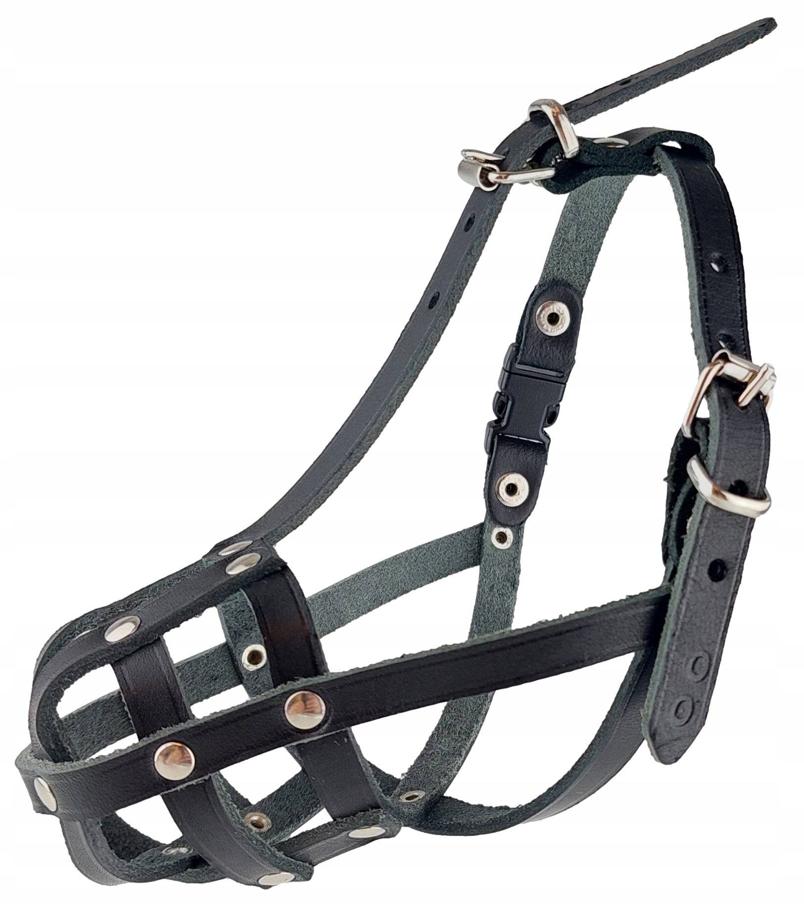 Levně Kožený náhubek pro psa Champion Chihuahua 00 15/4 cm