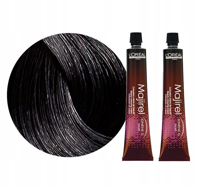 Loreal Majirel 1 černá trvalá barva na vlasy 2x50 ml