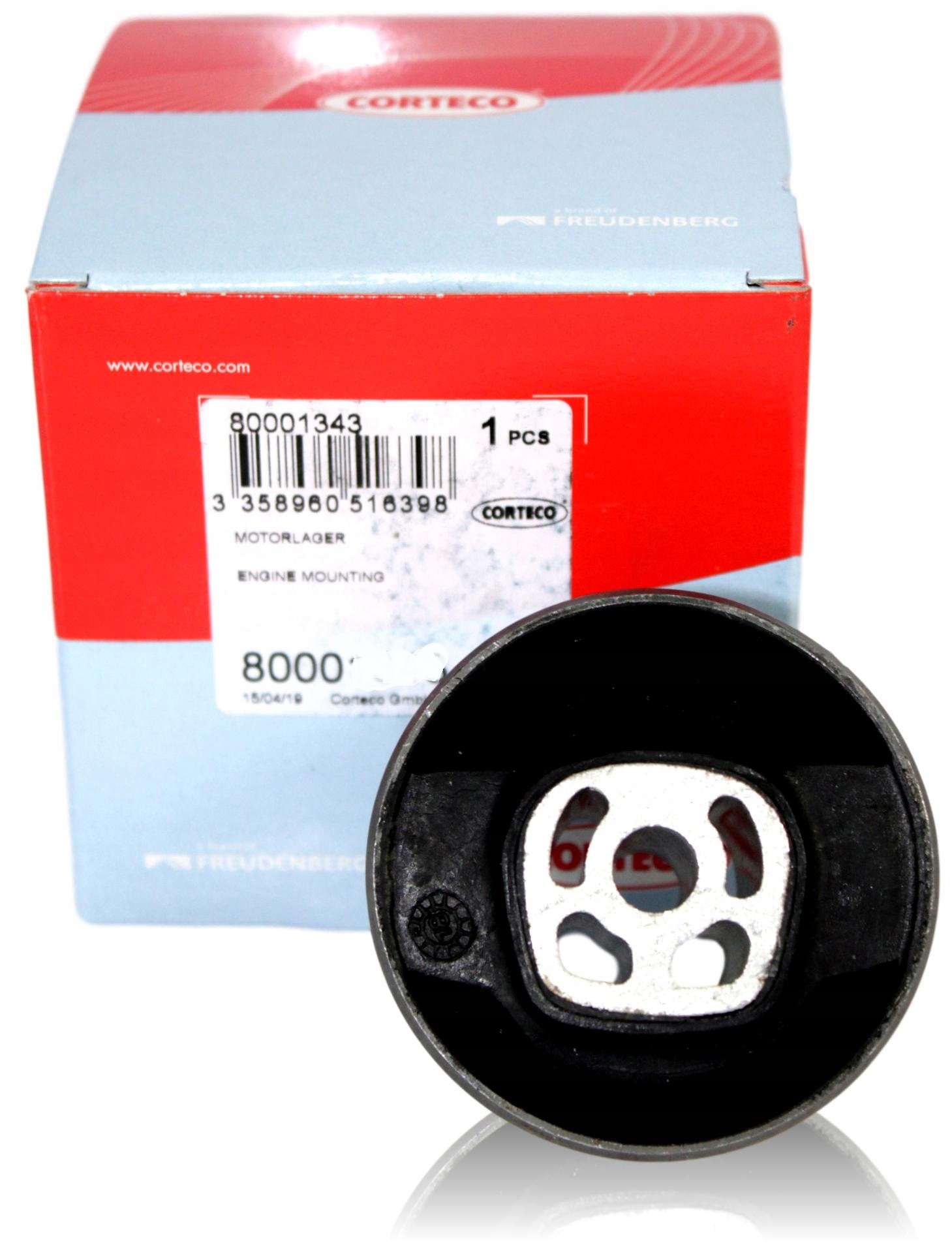 CORTECO ПОДУШКА ДВИГАТЕЛЯ 21653127