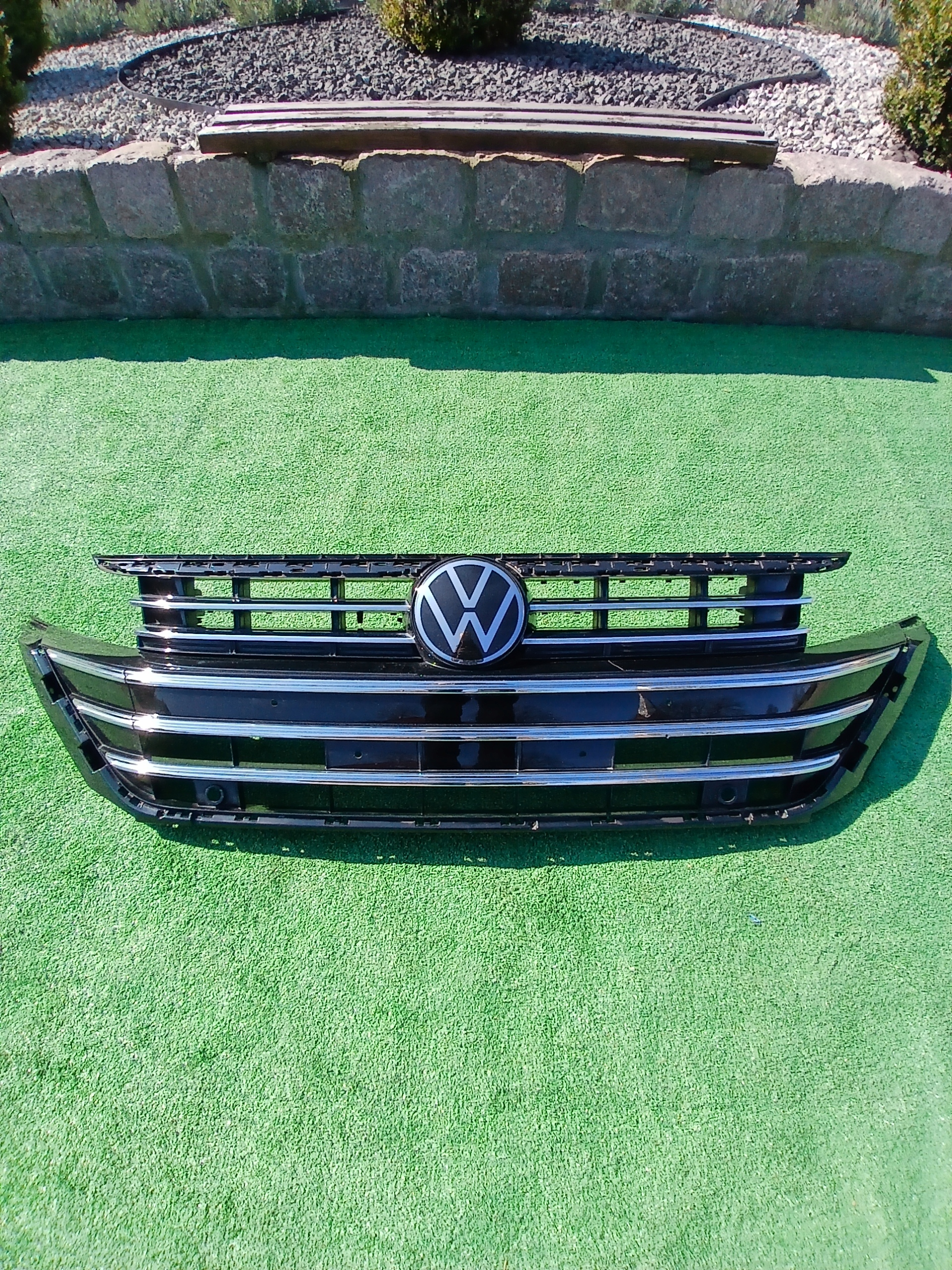 VW Arteon 3H Kühlergrill FRONTGRILL Kühlergitter 3G8853651BL - Thumbnail 1