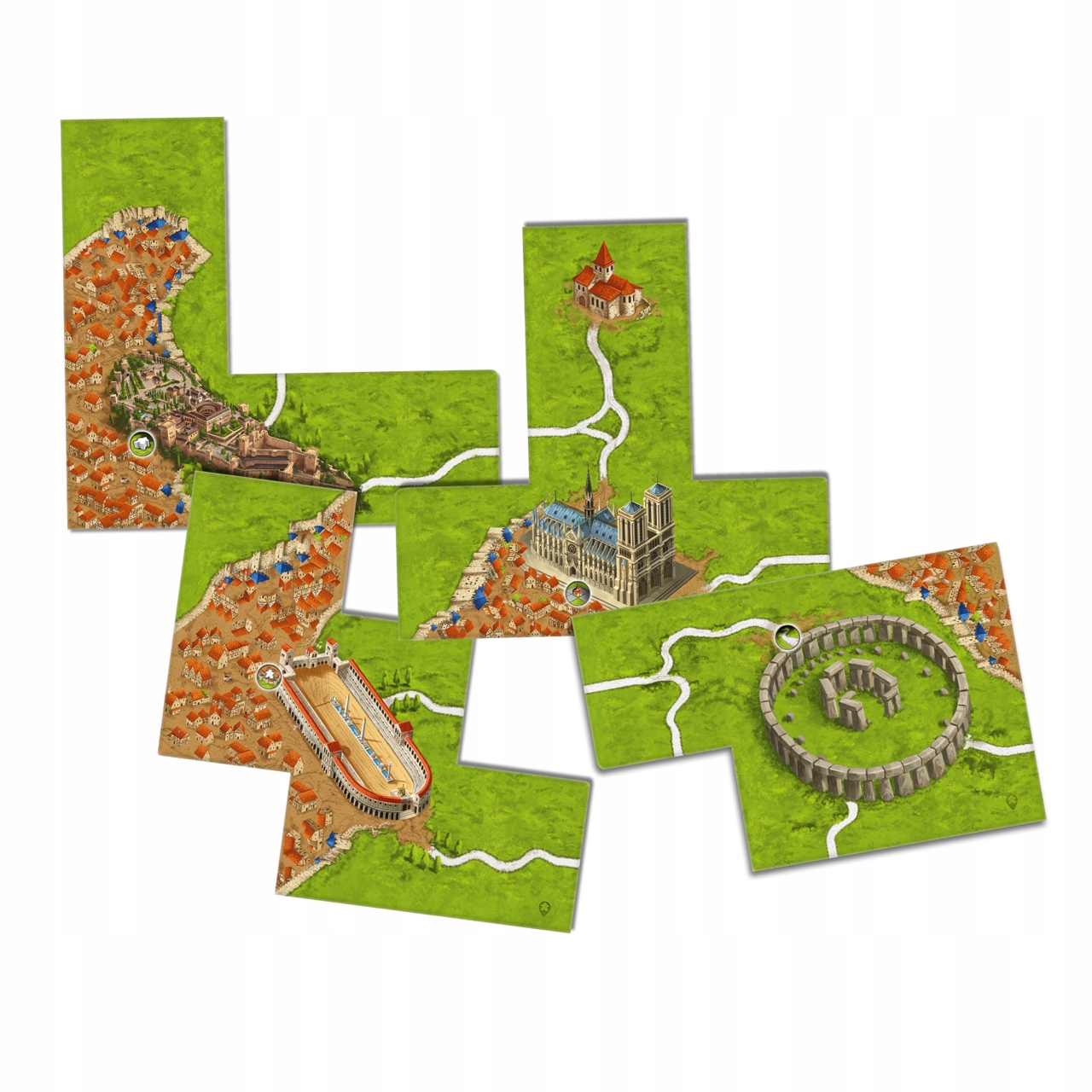 Carcassonne: The Wonders of Humanity - Set I