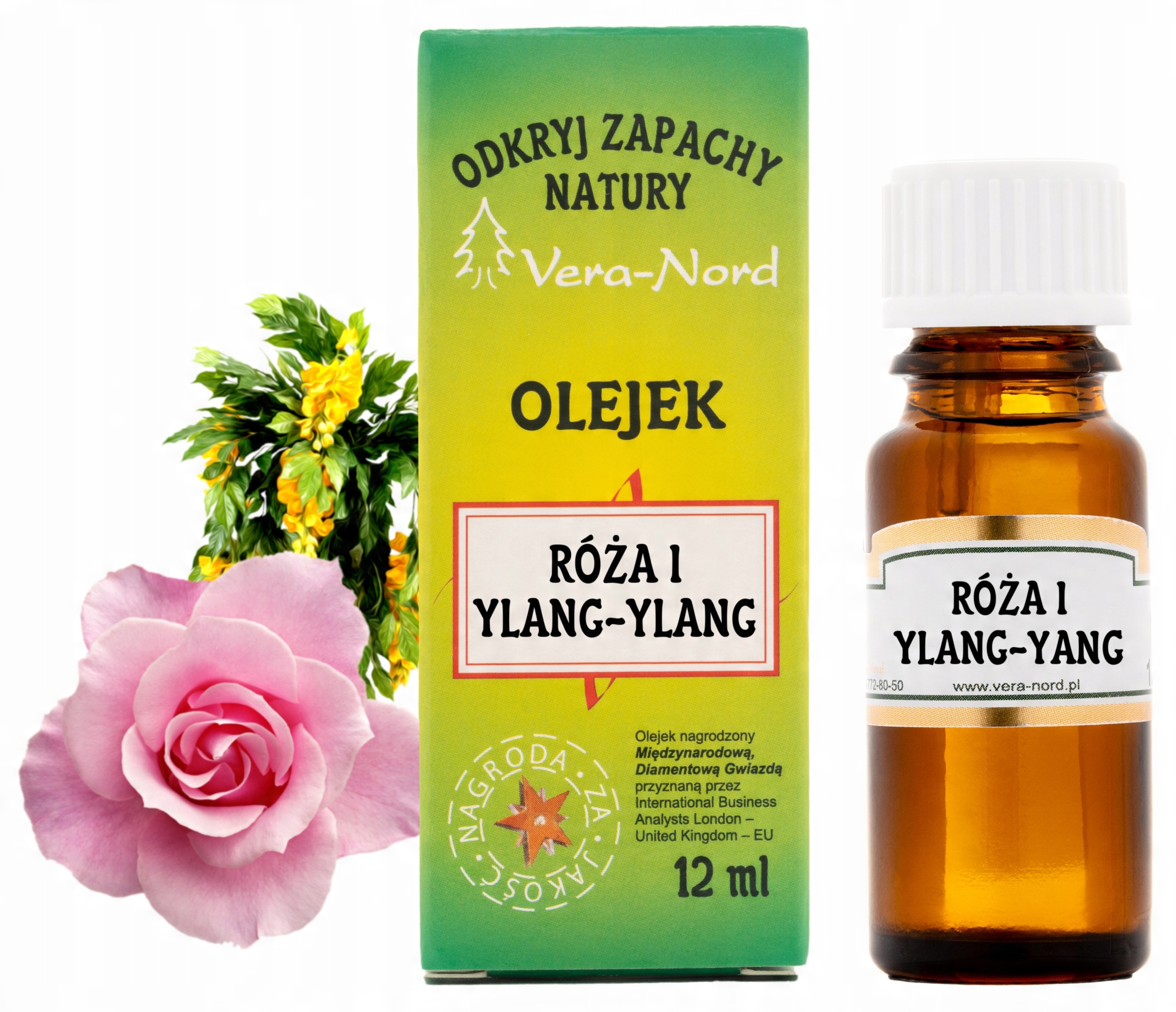 

Róża I Ylang Olejek Zapachowy 12 ml Vera Nord