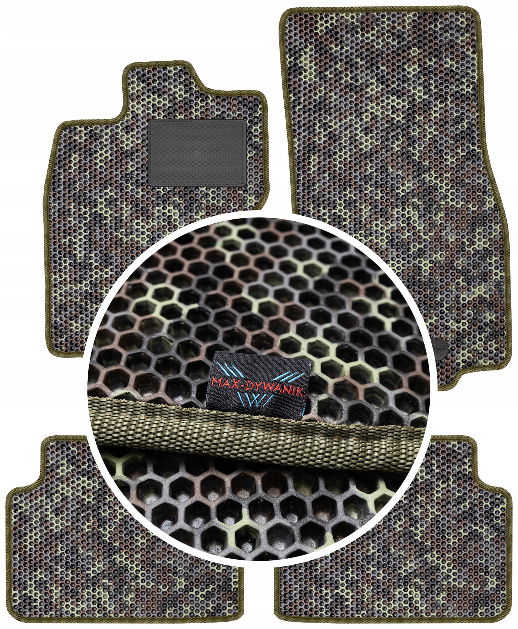 Jaguar Xf I 4WD 2008-2012 Gumové rohože Eva Moro