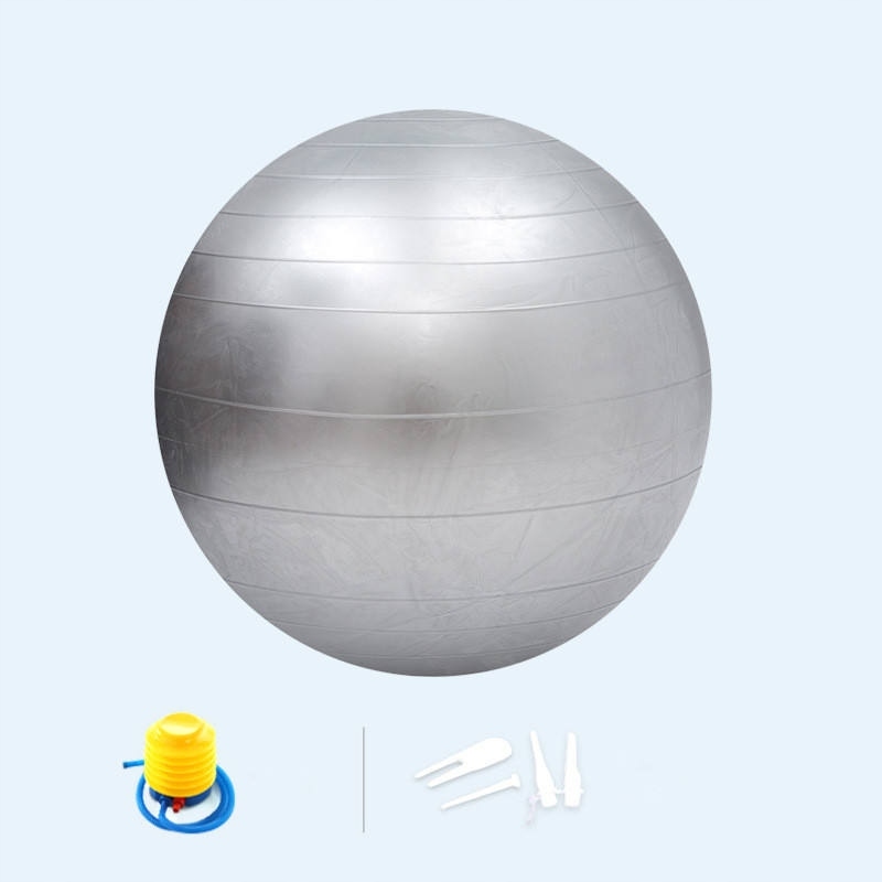 PIŁKA GIMNASTYCZNA 65 REHABILITACYJA FITNESS SZARA Stan opakowania oryginalne