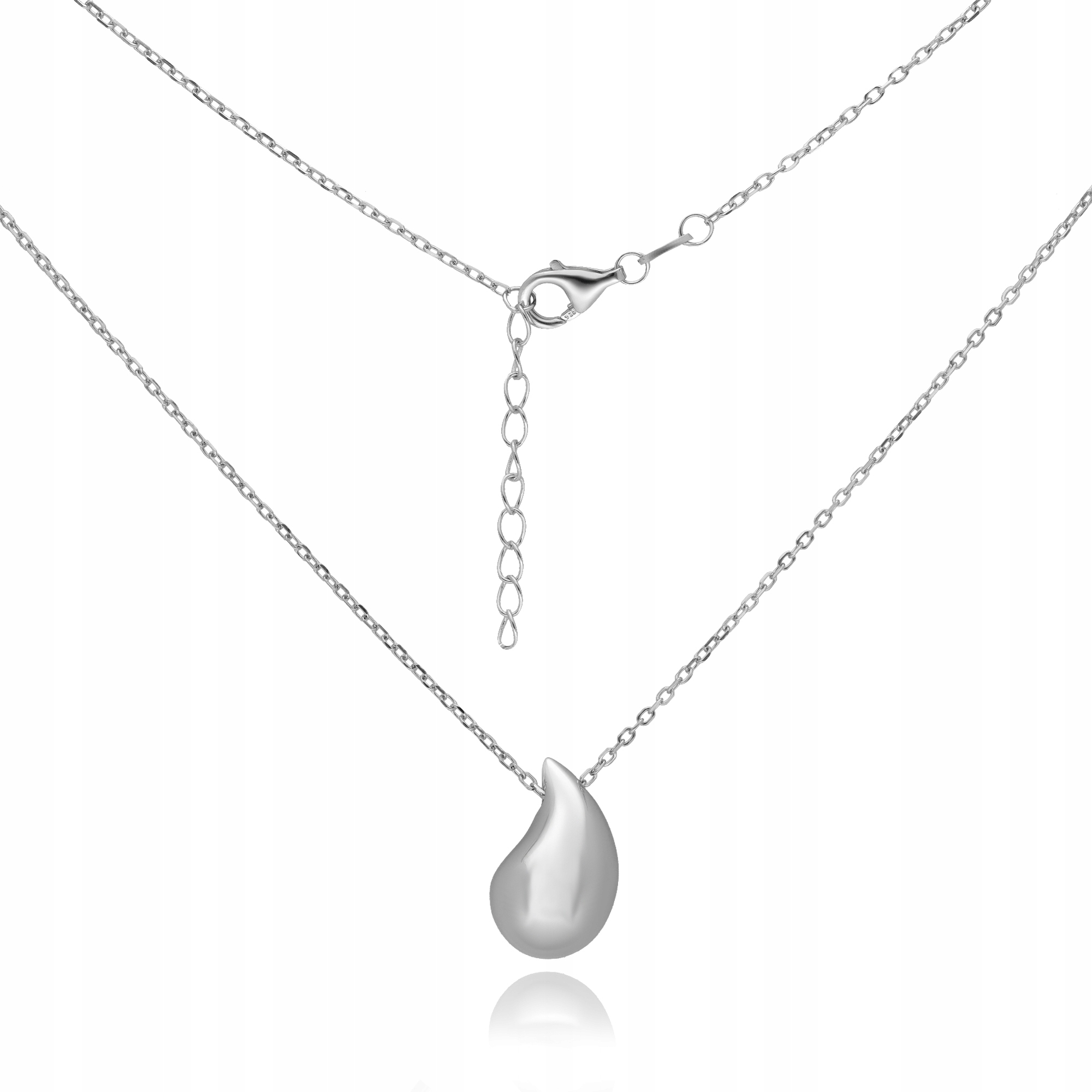 Stříbrný Náhrdelník Typu Ankr S Kapkou Slzy
