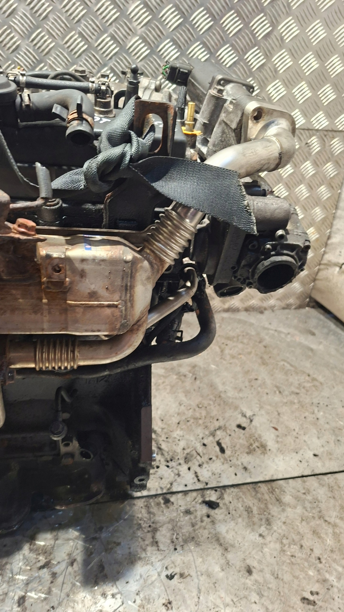engine pillar Z UKLADEM PALIWOWYM OPEL ASTRA H 1.7CDTI Z17DTR