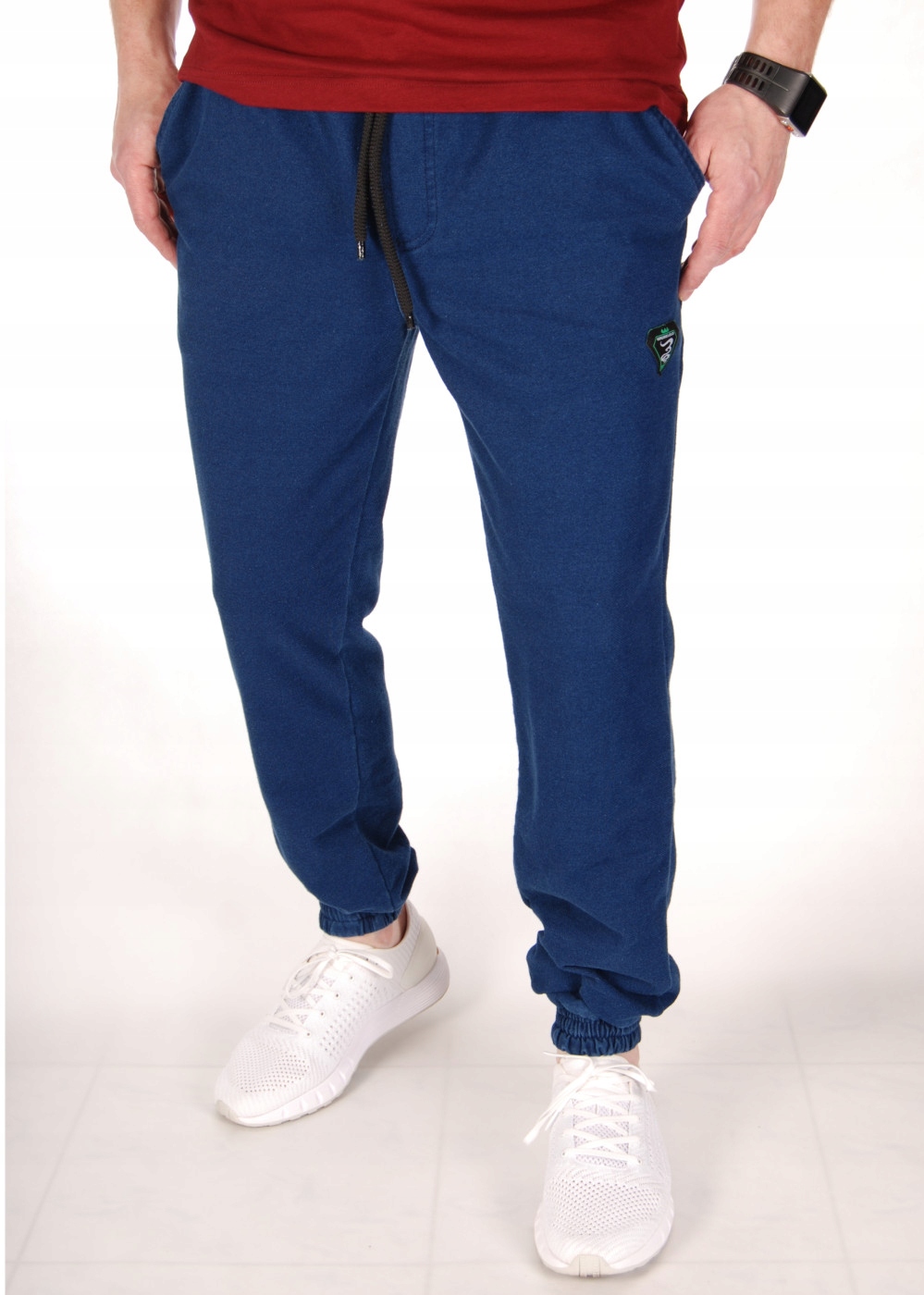 GRUBE LOLO Spodnie Joggery Blue Jeans / M Marka inna