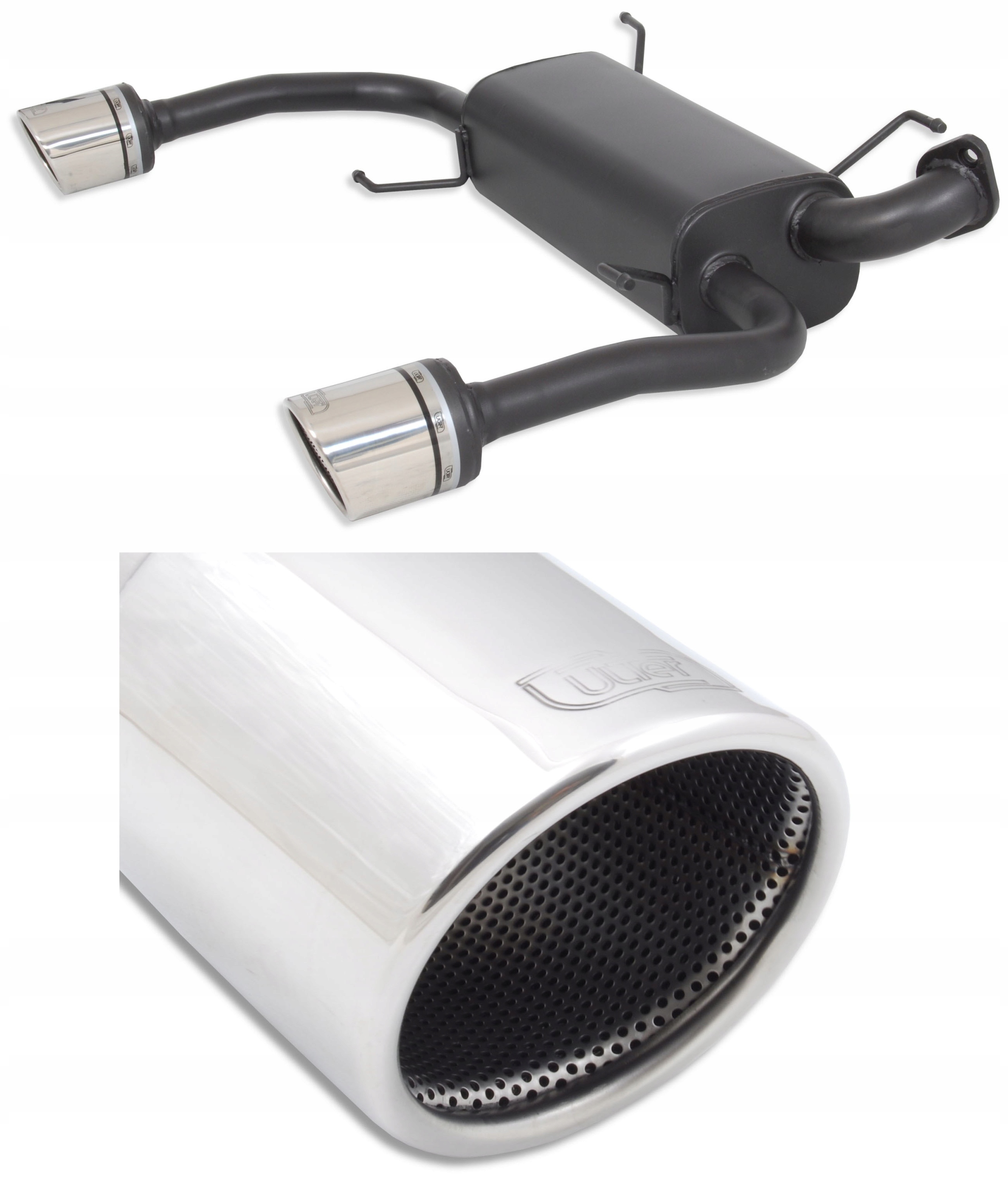 127-307/101RS (2) - Спортивный глушитель SUZUKI SWIFT SPORT V 1.6 16v 100kW