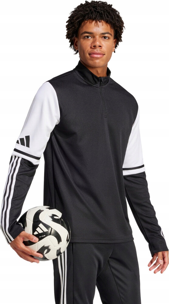 Pánská Mikina Adidas Squadra 25 Training Top Černobílá JE2767 vel. XL