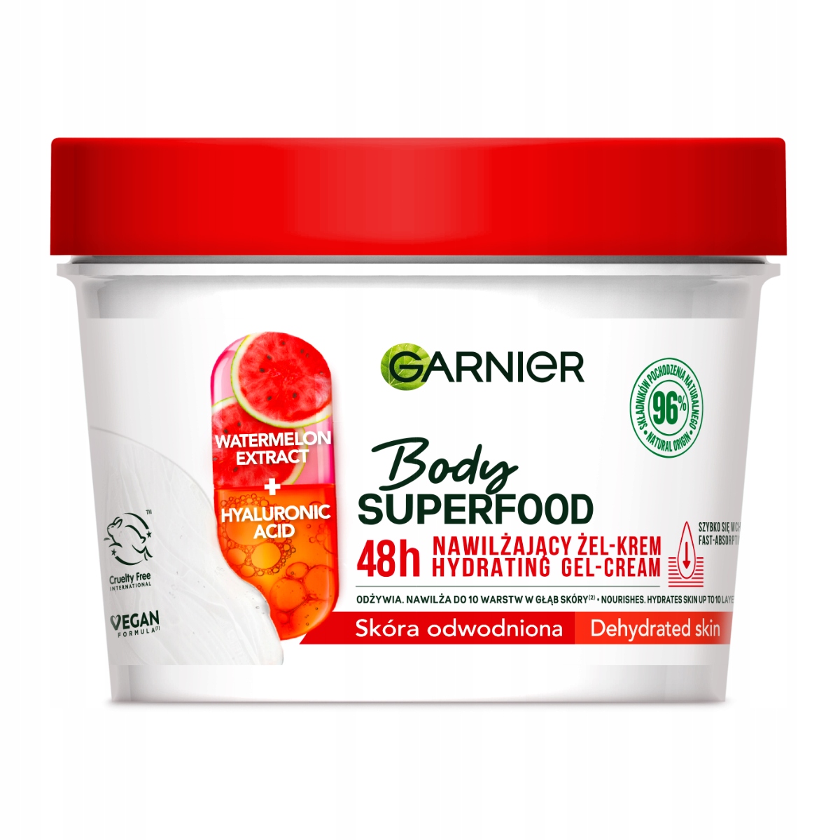 

Garnier Body Superfood Krem Do Ciała Watermelon