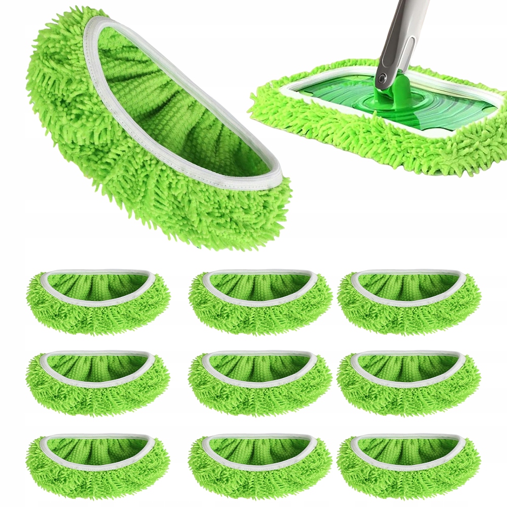 Levně Mop pro mokré i suché mytí je vyroben z mikrovlákna. 10 Ks