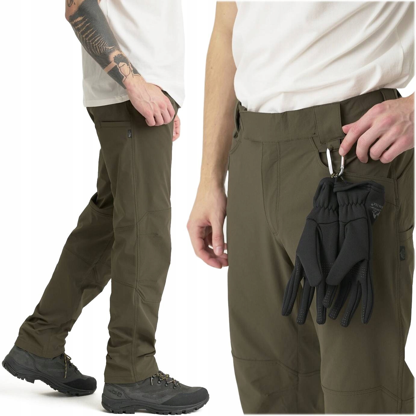 Helikon Taktické Trekové kalhoty VersaStretch Taiga Green vel. S