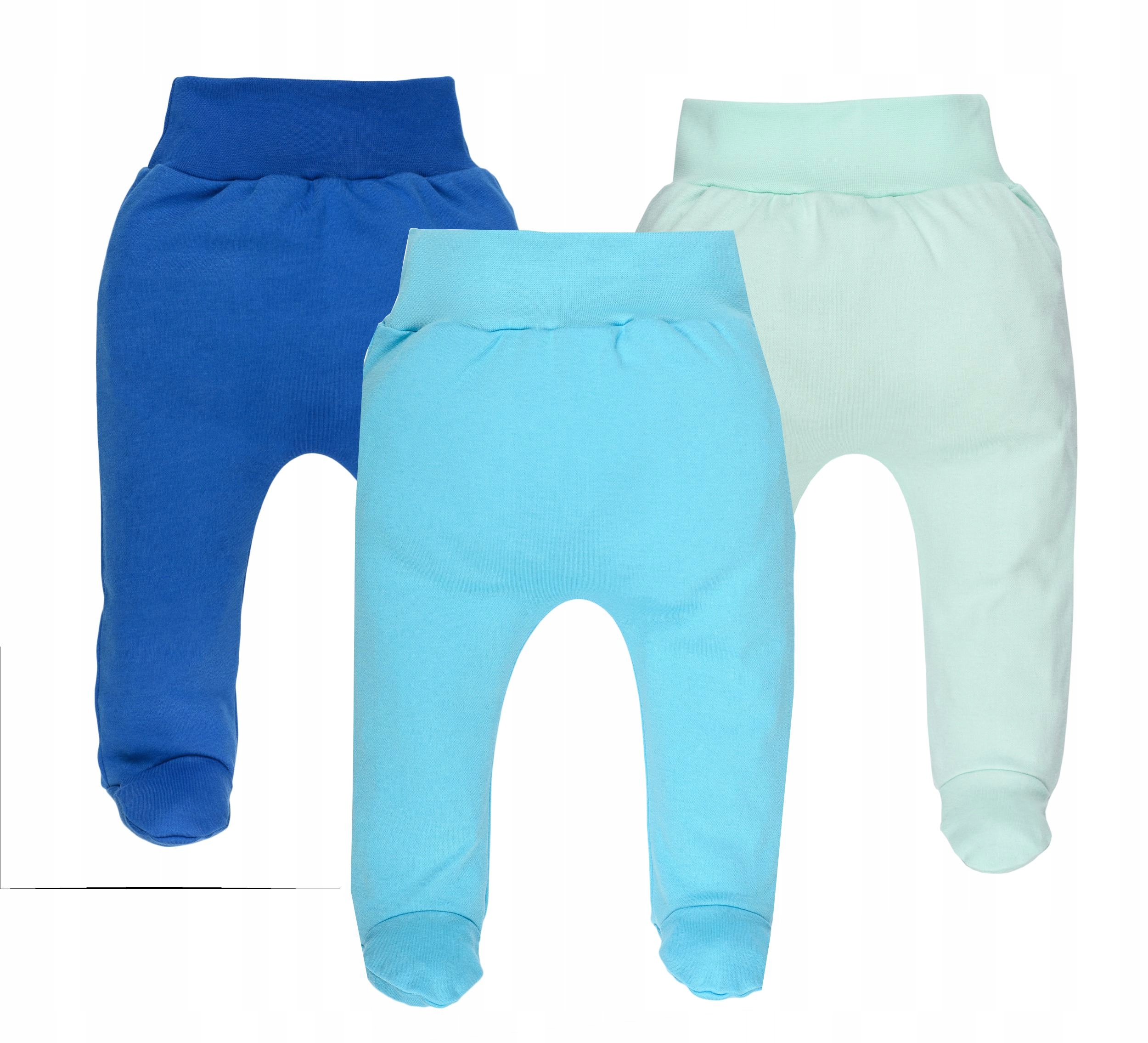 

Półśpiochy bezuciskowe 3 pak R 62 niebieskie mięta