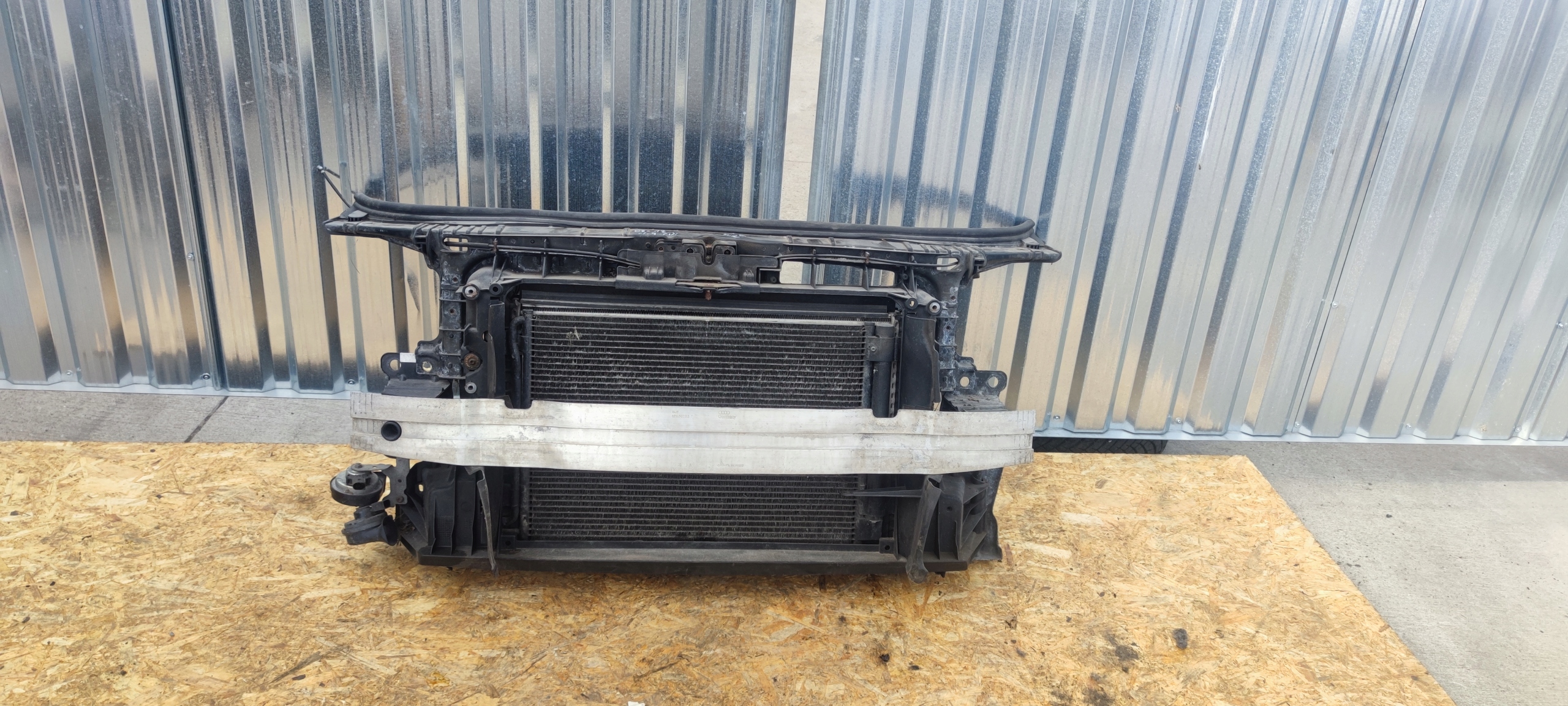 support panel for radiators complete AUDI A3 8P 1.9 TDI 08-2012 2