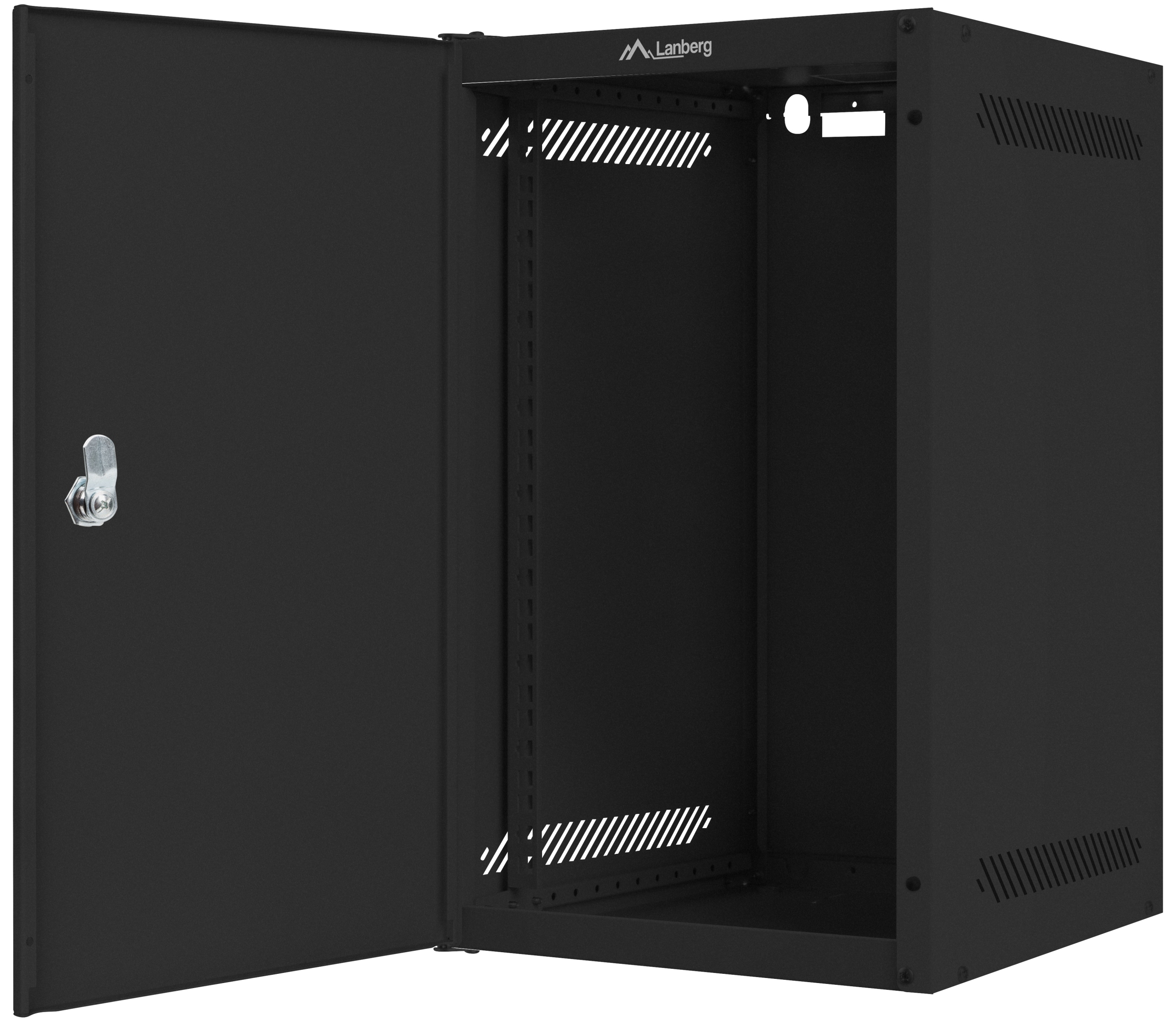 Skříň Rack 10" 9U Kovová Serverová Instalační Skříň Na Dveře Lanberg