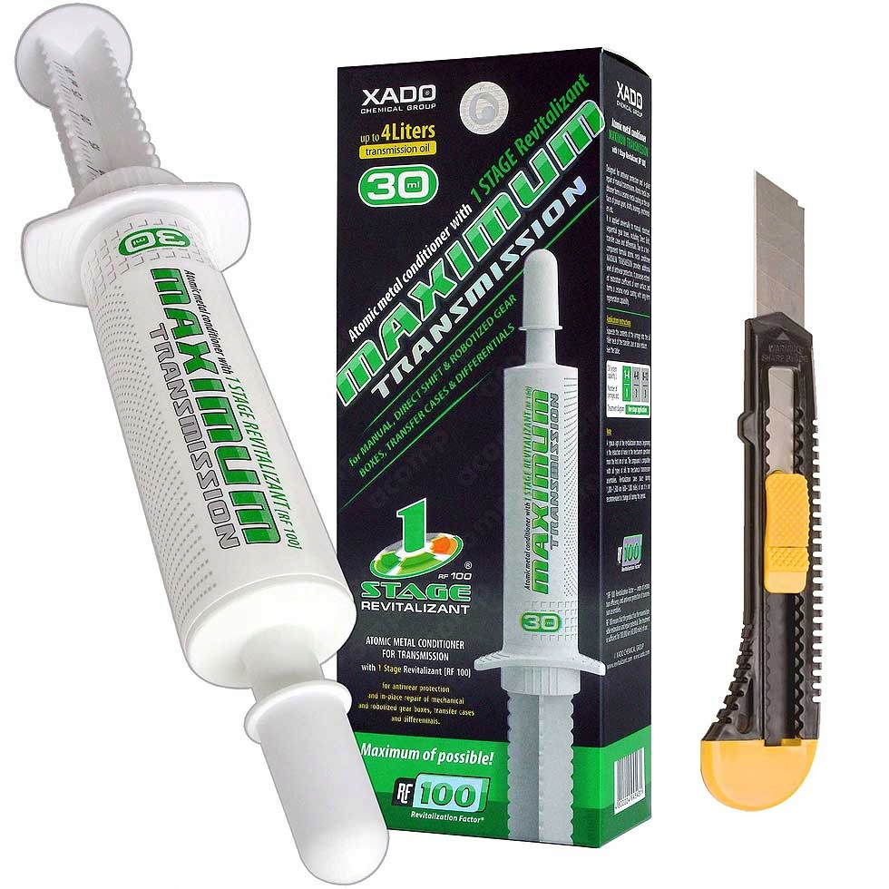 Xado Maximum Transmission dodatek do manualnej skrzyni biegów, mostów