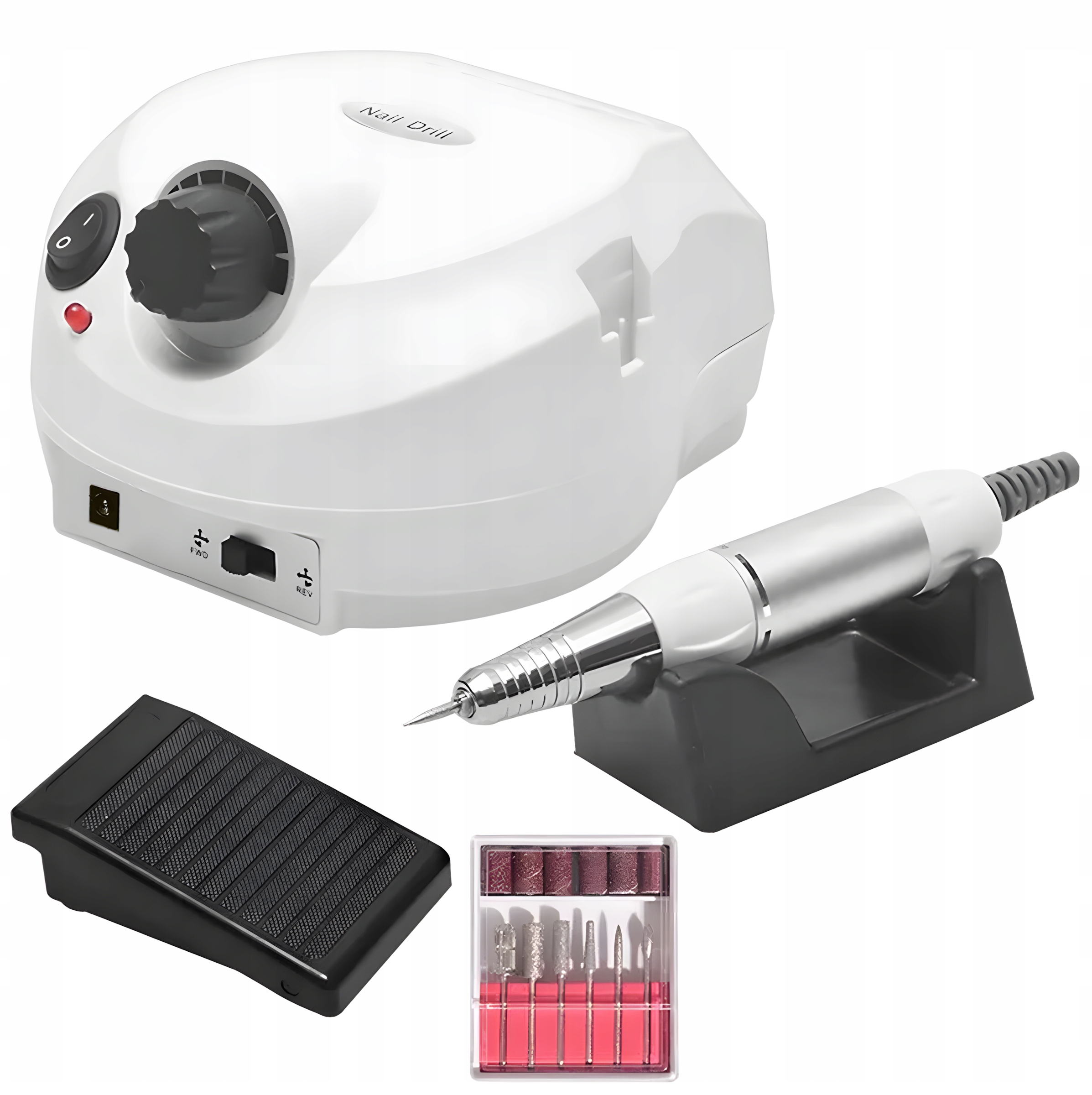 Apt DA4 Bruska na nehty s nástavci 30 000 Rpm, 65 W, bílá