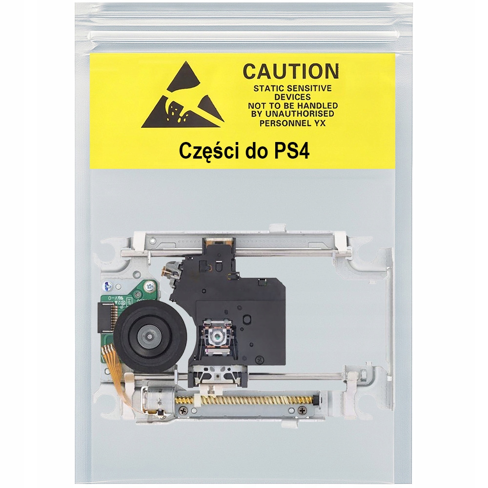 Laser napędu KES-490 z prowadnicą, silniczkami do konsol PS4 Org Ref