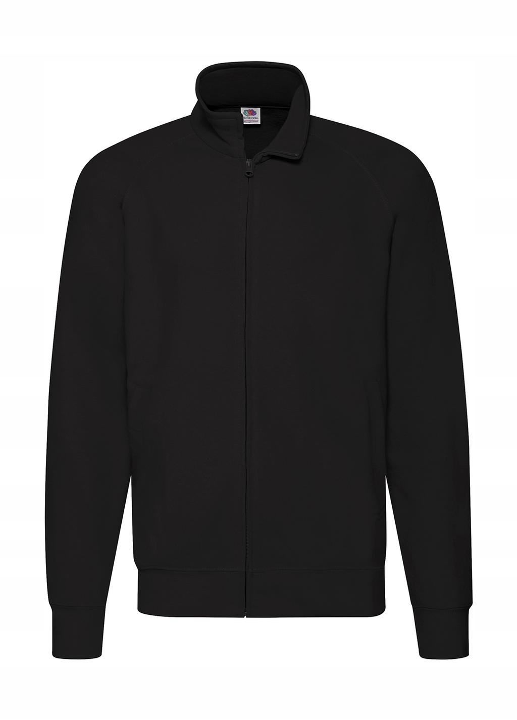 

Lekka Bluza Zamek Fruit Of The Loom XL Black