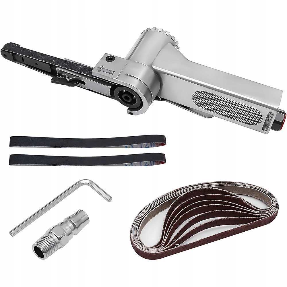 Pneumatická Pásová Bruska 10X330 Pro Nekovové Materiály