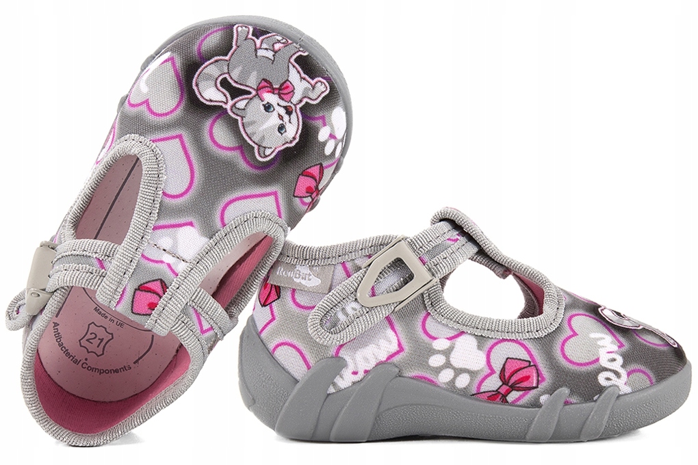 

Renbut 13-102 Domowe Tekstylne Kapcie Papcie Rzep